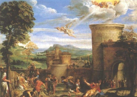 Carracci Annibbale Das Martyrium des Heiligen Stephanus