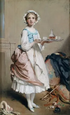 Das Stubenmadchen 1891