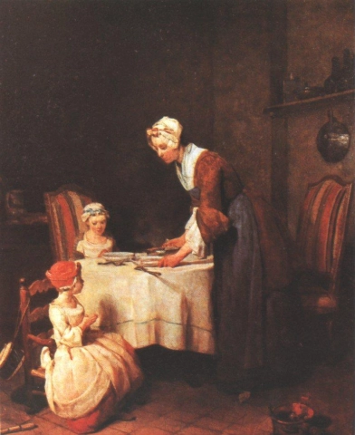 Chardin Le Benedicite