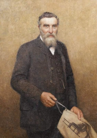 Portrait Of Adolph Terrijn 1893