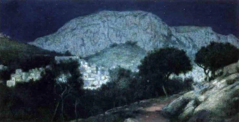 Capri al chiaro di luna 1901