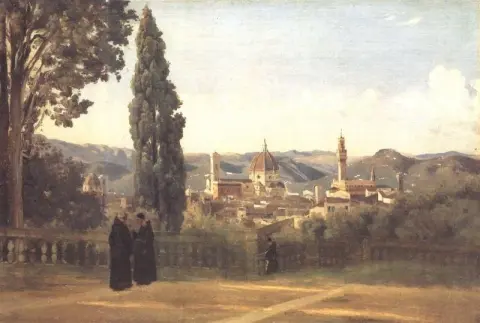 Florence View Taken From Boboli Gardens
