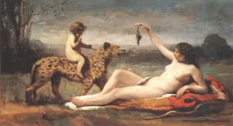 The Bacchante A La Panthere