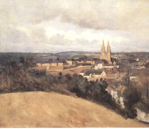 General View of the City of Saint Lo