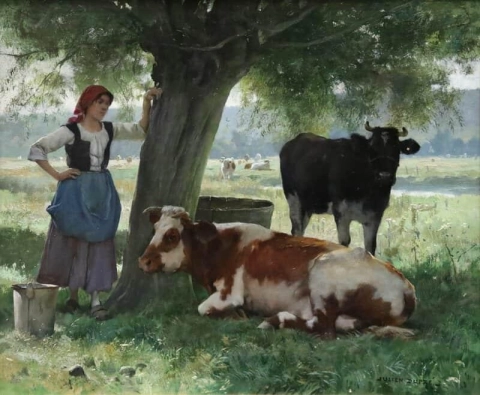 Resting 1890