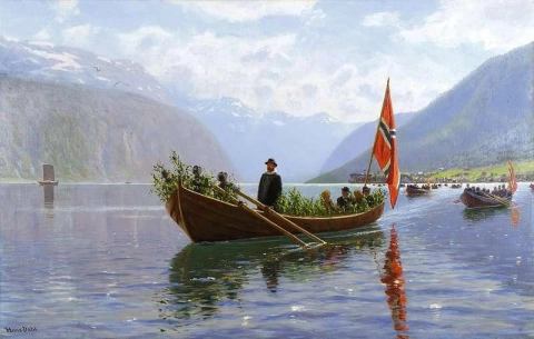 Roende Kirkef Lge Om Varen Fra Balestrand