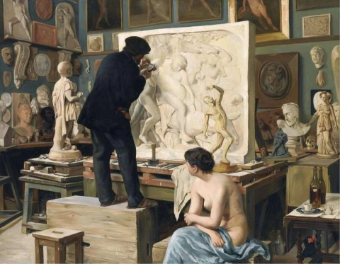 Das Studio meines Vaters 1881