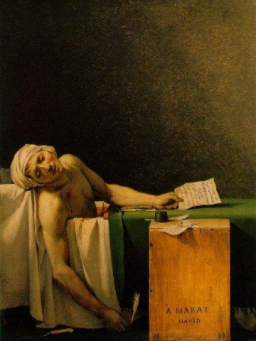 David Jacques Louis Marat murhattiin