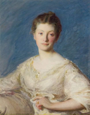 Portrett av en ung dame ca. 1896