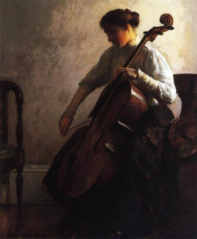 El violonchelista 1908