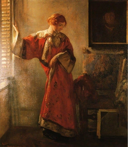 La persiana de la ventana 1921