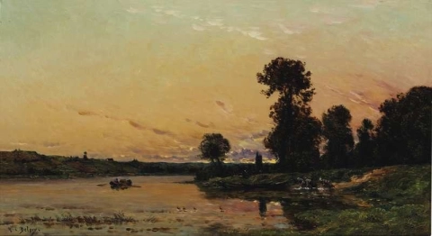 Por el río 1900