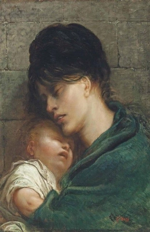 L Enfant Blesse Ca. 1870