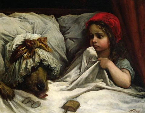 Little Red Riding Hood Ca. 1862