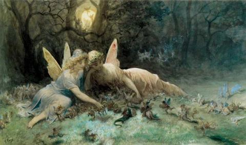 The Fairies. A Scene Drawn From Shakespeare