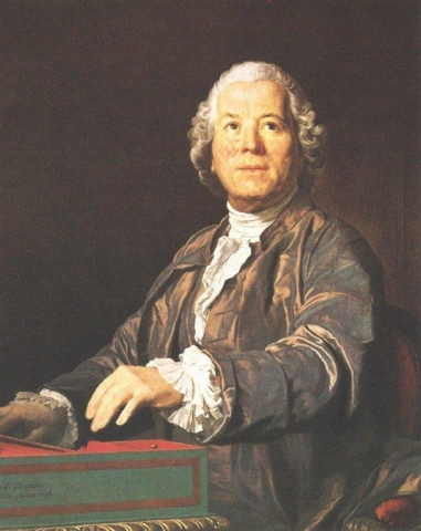 Duplessis Js porträtt av Christoph Willibald Gluck