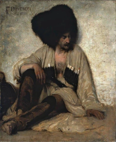 Kaukasialainen sotilas 1870