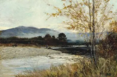 Sunrise On Loch Lomond Scotland 1882