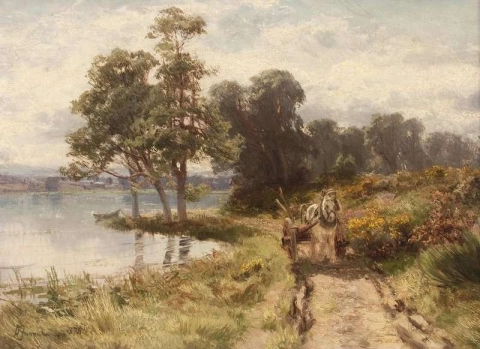 Carrinho de madeira por A Loch 1878