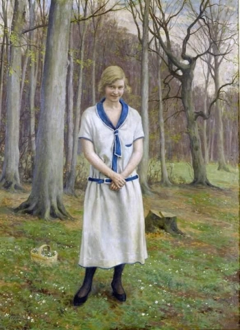 Gathering Daisies 1924