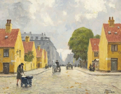 Gatescene fra København