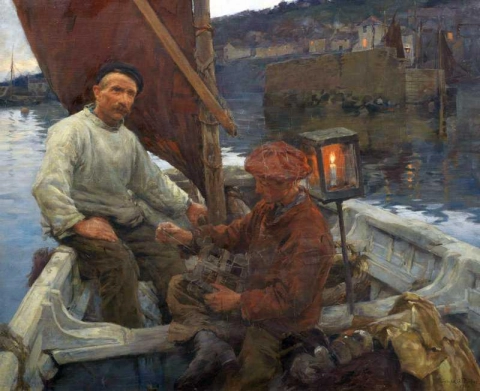 Fuori nell'oscurità e nel silenzio 1900