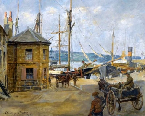 Vanha punnitustalo Penzance 1922