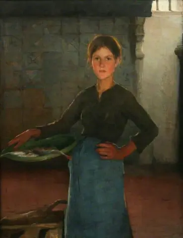 Zandvoort Fishergirl 1884