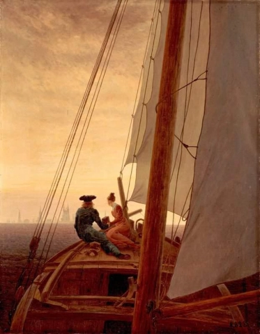 On The Sailing Boat