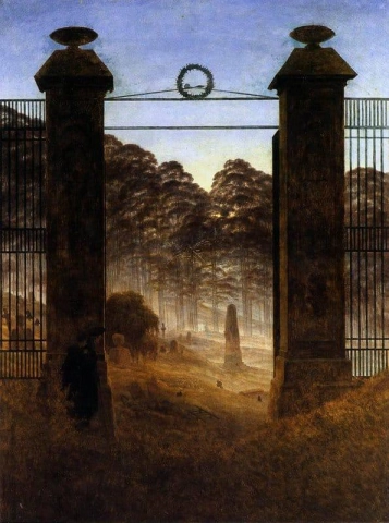 L'ingresso del Cimitero