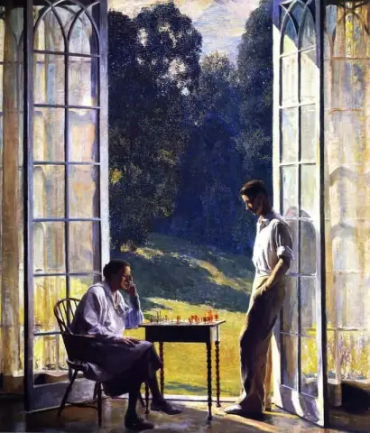 Moeder en zoon 1933