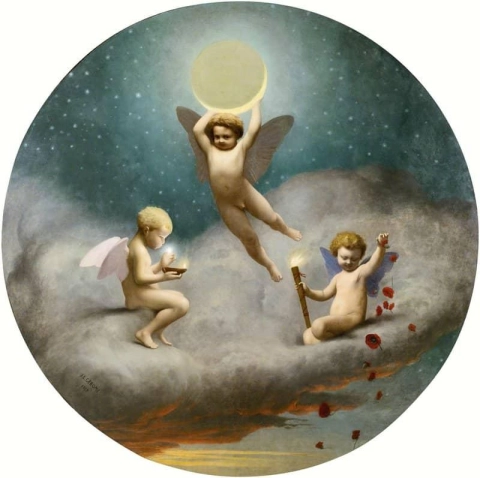 Allegory Of Night 1859