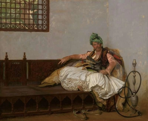 Een Arnaut die rookt, ca. 1880-1882