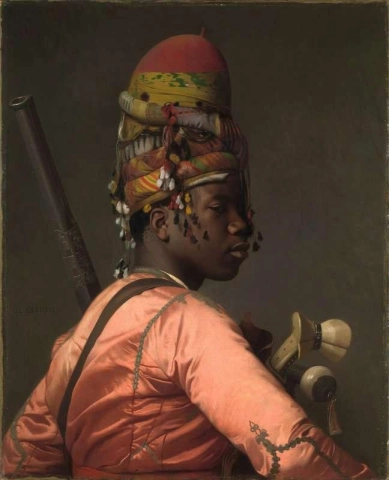 Bashi-bazouk negro Hacia 1869