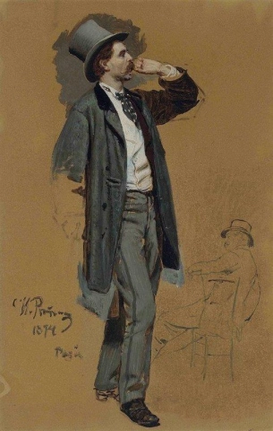 Gentleman Standing og Jean-leon Gerome