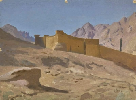 Klostret Saint Catherine Ca. 1867