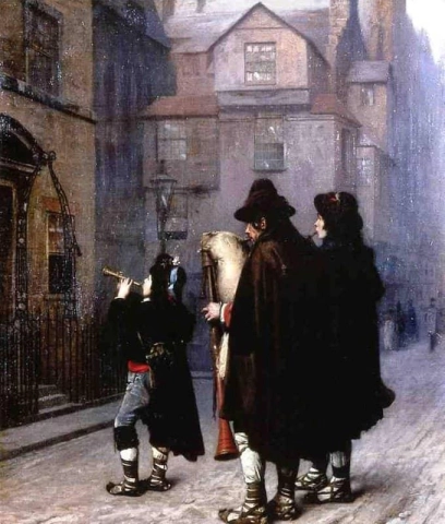 Pifferari in London 1870