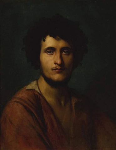 Portrait Study Of Giacomo Orlandi Di Subiaco