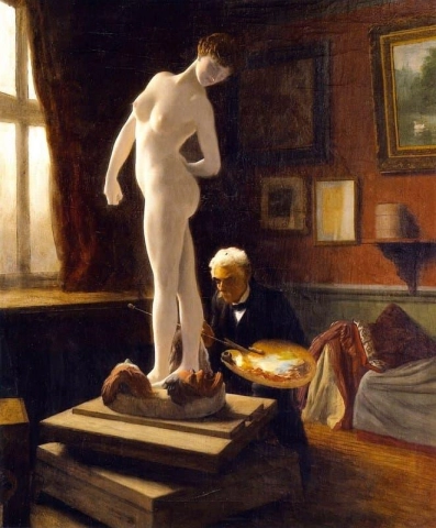 Selvportrett Painting The Ball Player Ca. 1902