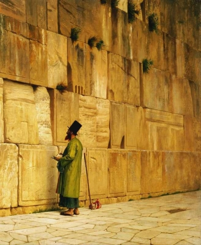 The Wailing Wall 1880