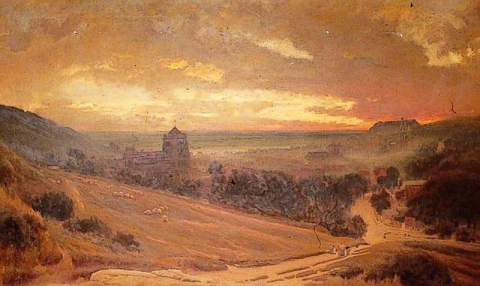 Hastings, a cidade velha, 1880