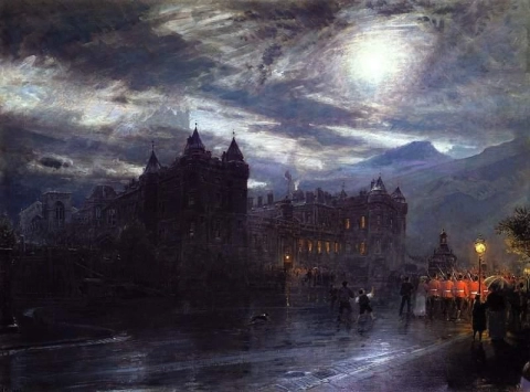 Holyroodhouse Edimburgo 1897