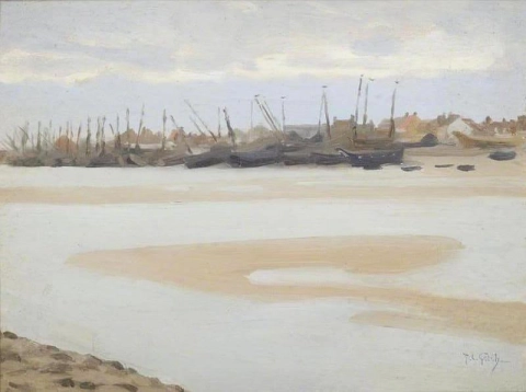 The Estuary At Etaples