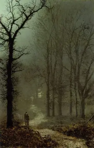 Lovers In A Wood 1873
