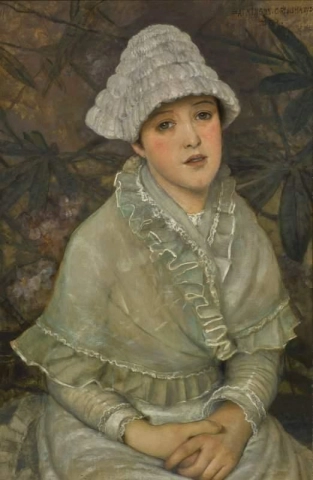 Mi pequeña rosa blanca 1882