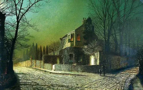 Corte de tejo Scalby cerca de Scarborough 1875