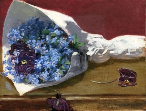 Mazzo di fiori 1873-74 circa