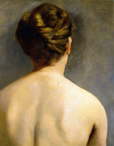 O Chignon por volta de 1865-70