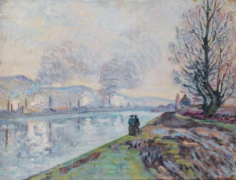 Perto de Rouen, cerca de 1892