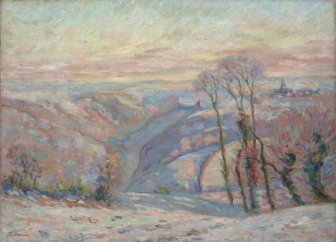 Weißes Gelee im Dorf Crozant, ca. 1900